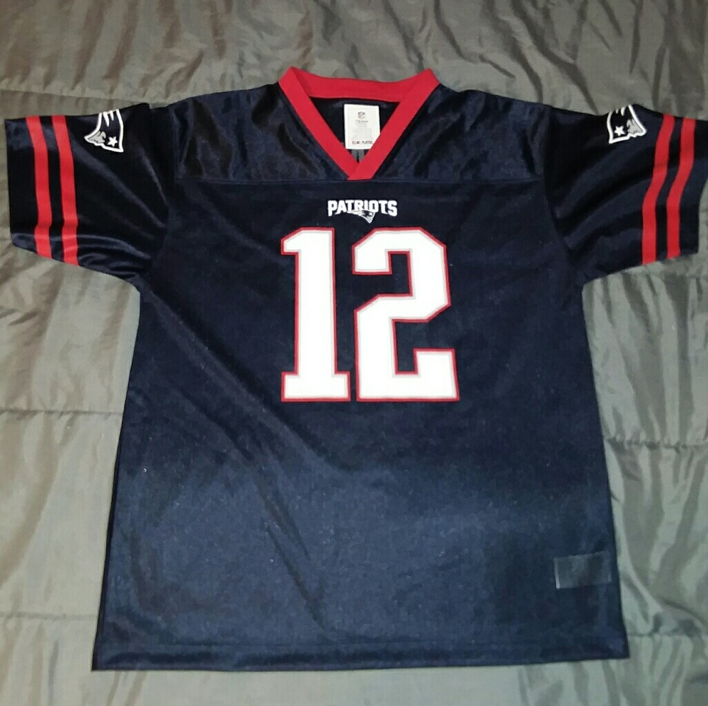 NFL New England Patriots Tom Brady Jersey Youth XL